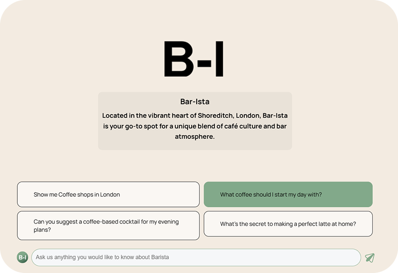 Search + Chat + Discover. All in One Seamless Experience.